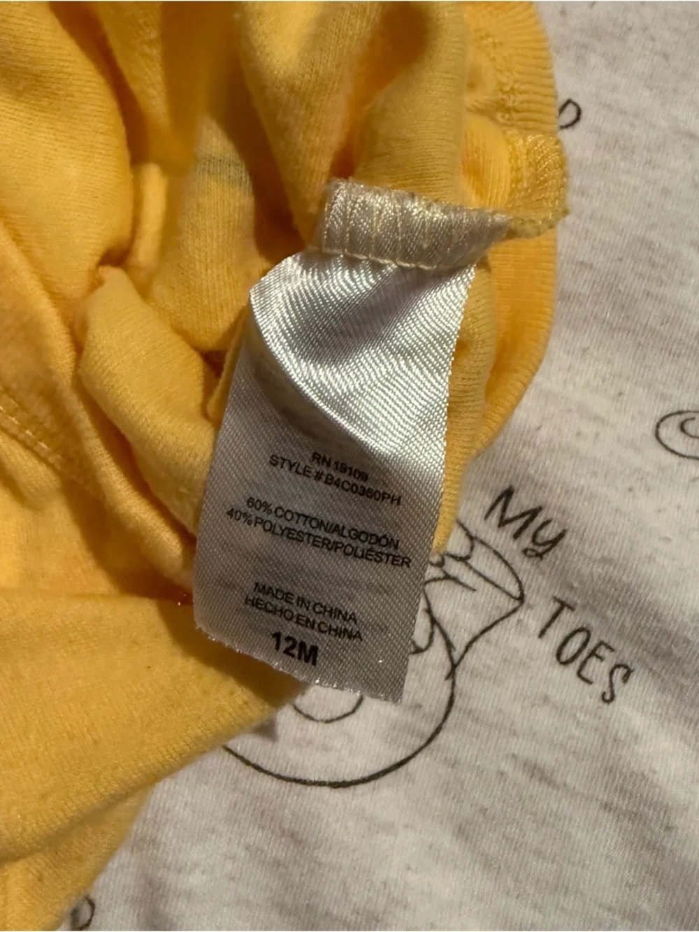 Disney‎ Baby Garanimals Boys 12M 3Pc Bundle Pooh Bodysuits Romper